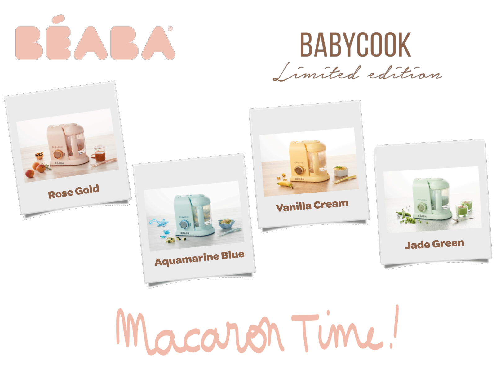 Beaba Babycook Solo limitovaná edice Pink User Manual