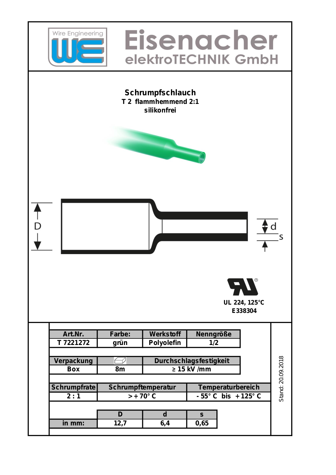 Datasheet SDB 12,7 GN Datasheet (FREI) - ManualMachine.com