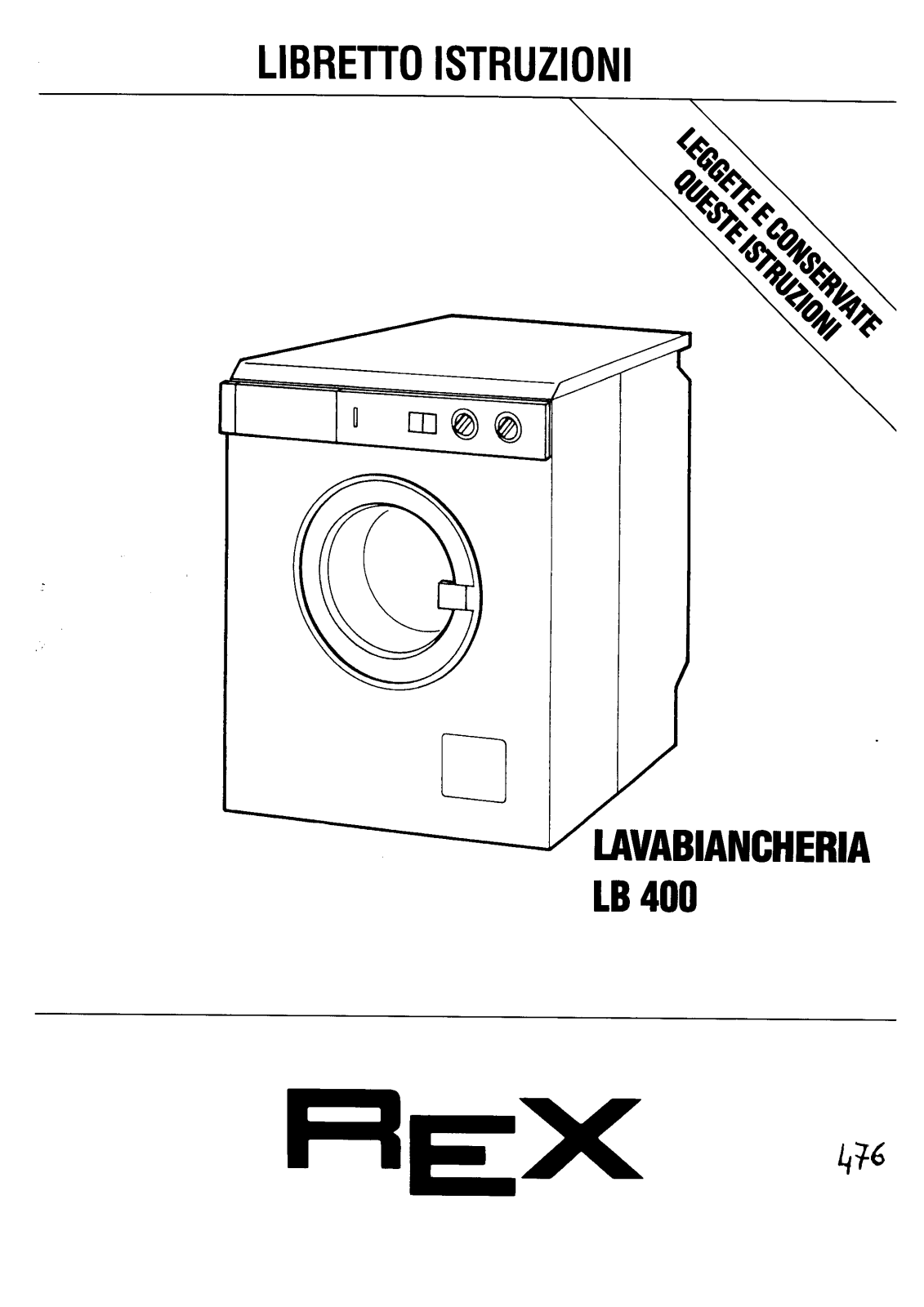 Rex LB400 User Manual