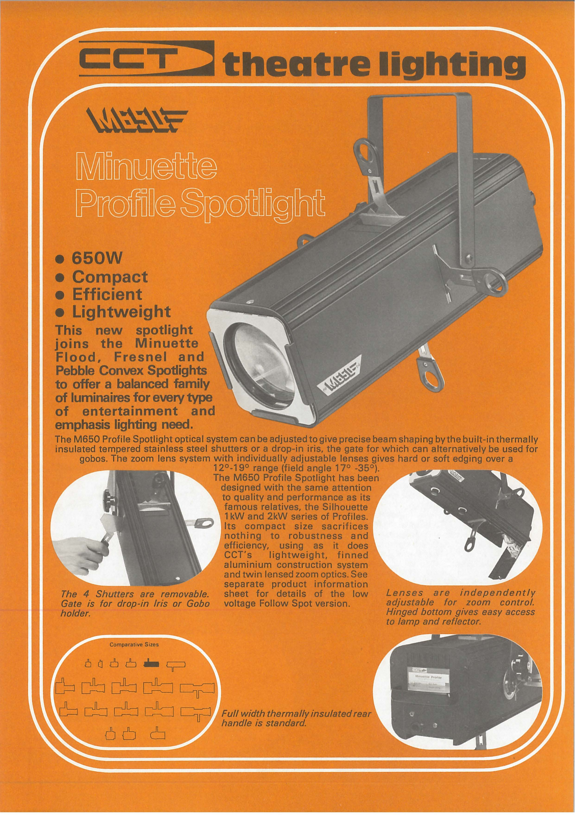 CCT Lighting Minuette Profile Datasheet - ManualMachine.com