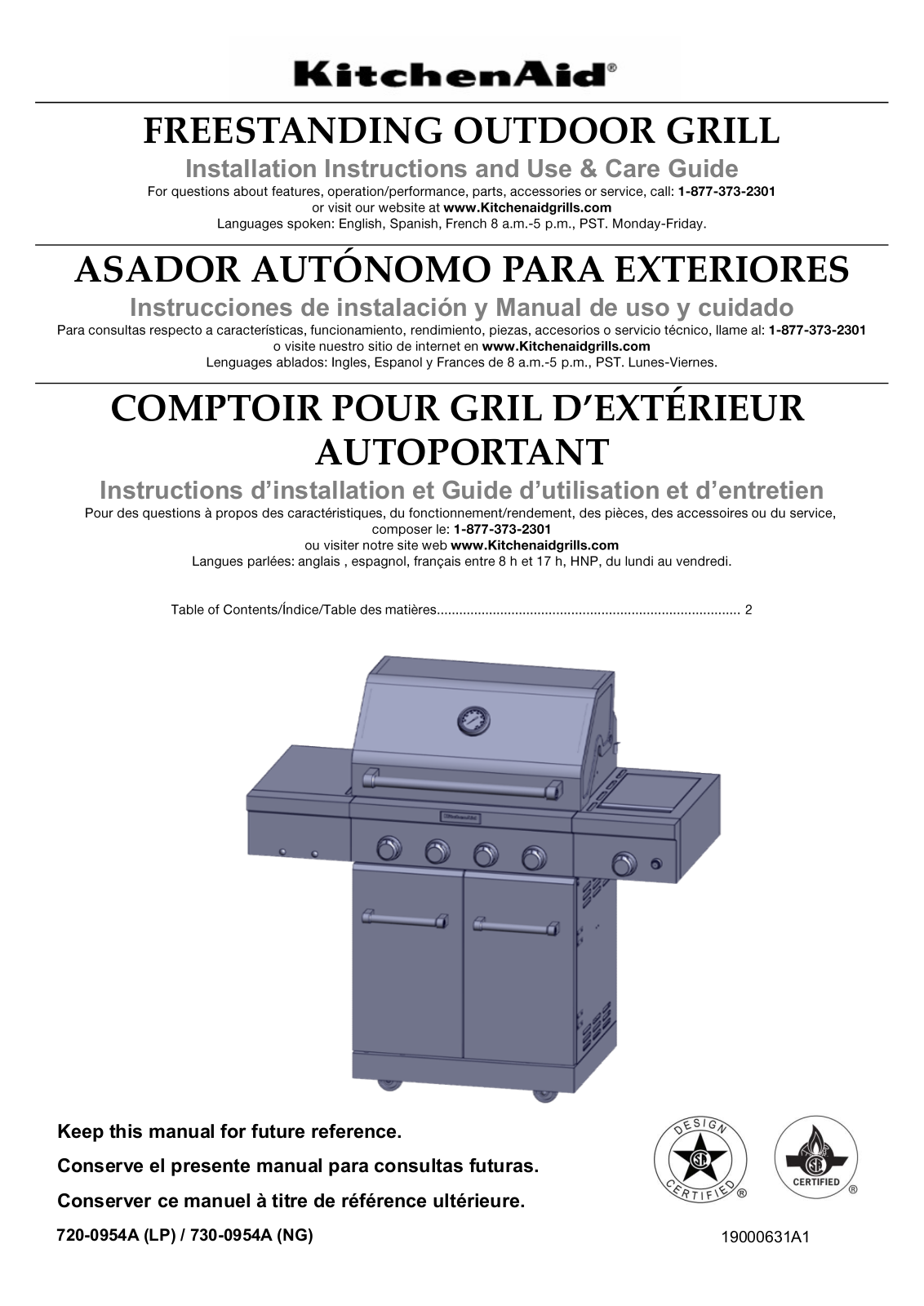 Kitchenaid 720-0954a Owner's Manual