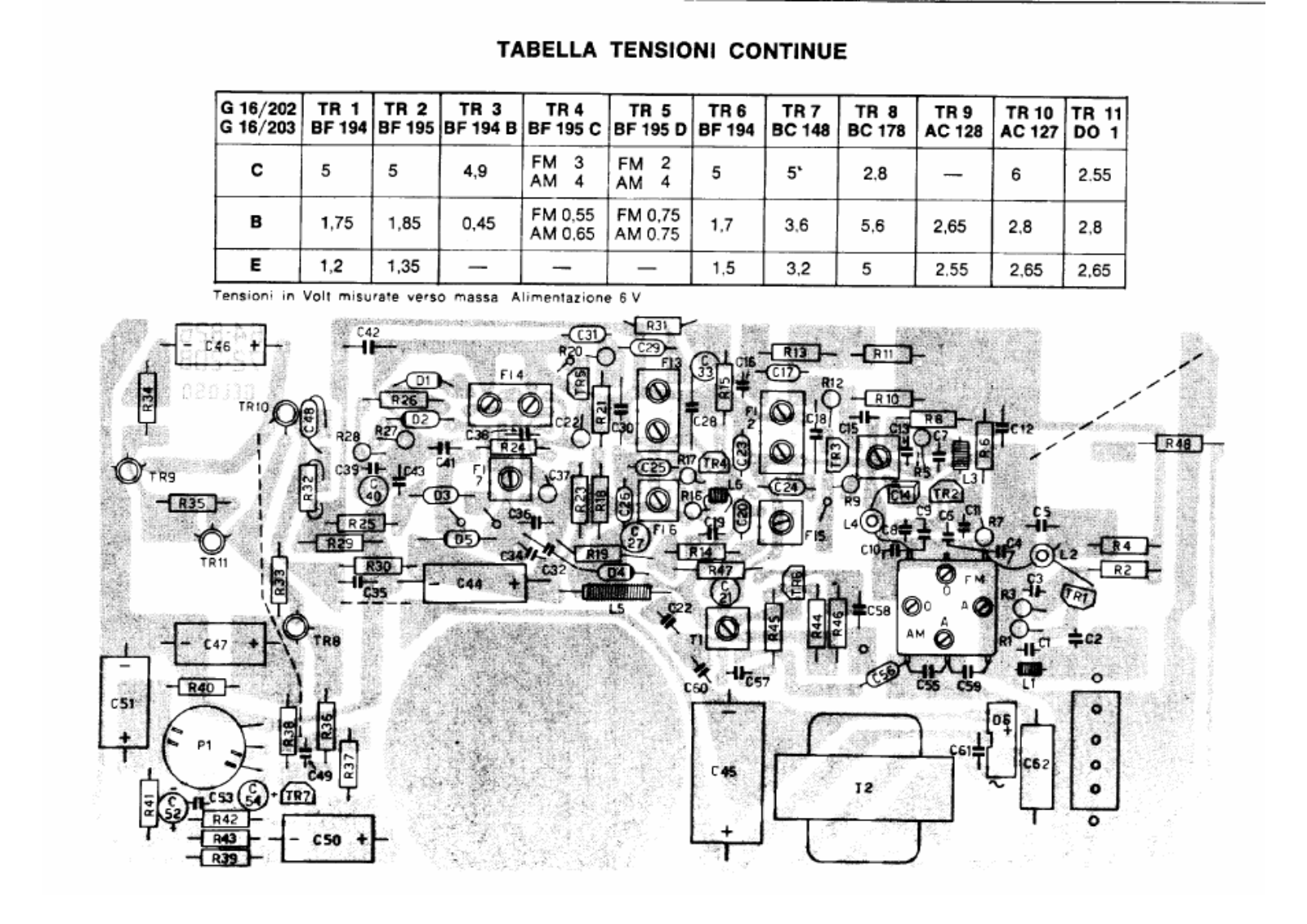 Geloso g16 202 pcb schematic