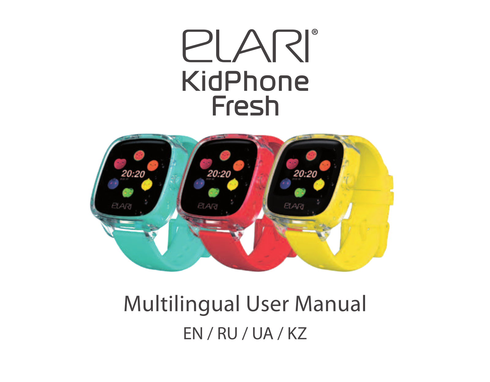 Elari Kidphone Fresh User Manual