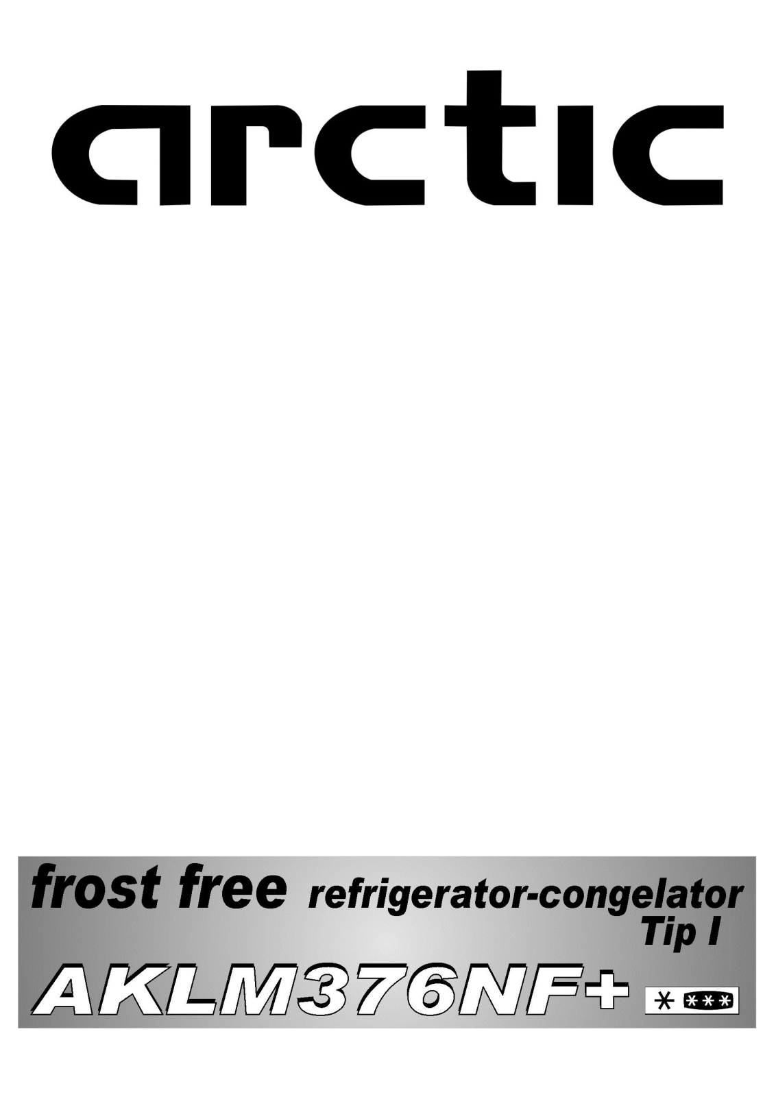 Arctic AKLM376NFS+ User guide - ManualMachine.com