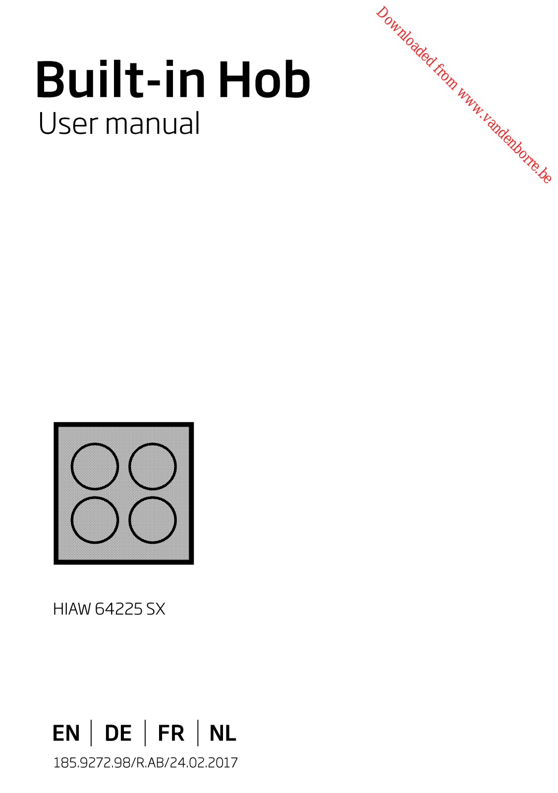 BEKO HIAW 64225 SX User Manual