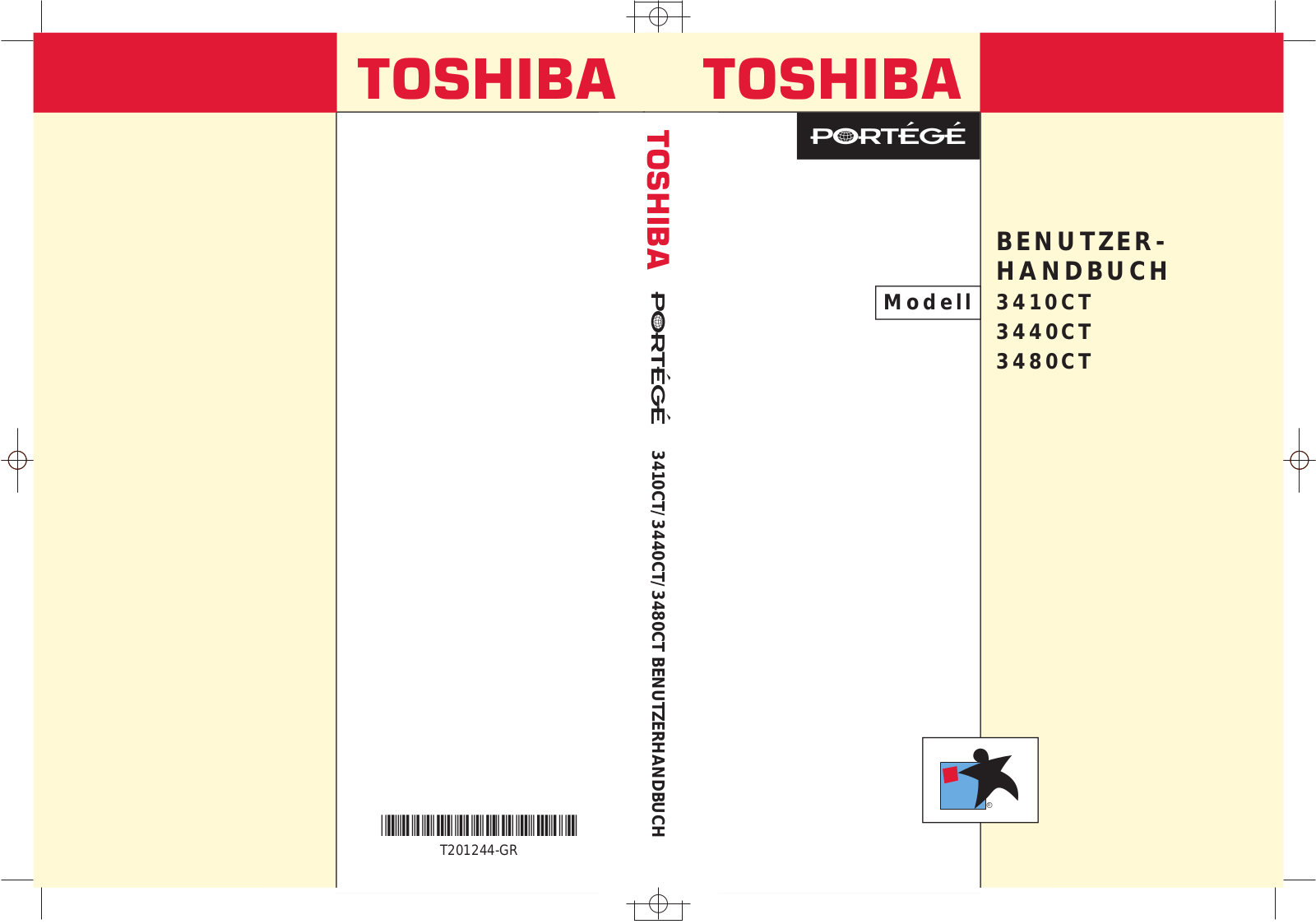 Toshiba PORTEGE 3410, PORTEGE 3440, PORTEGE 3480 User Manual