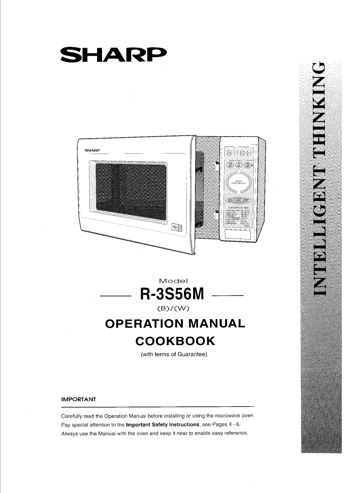 Sharp R3S56M User Manual