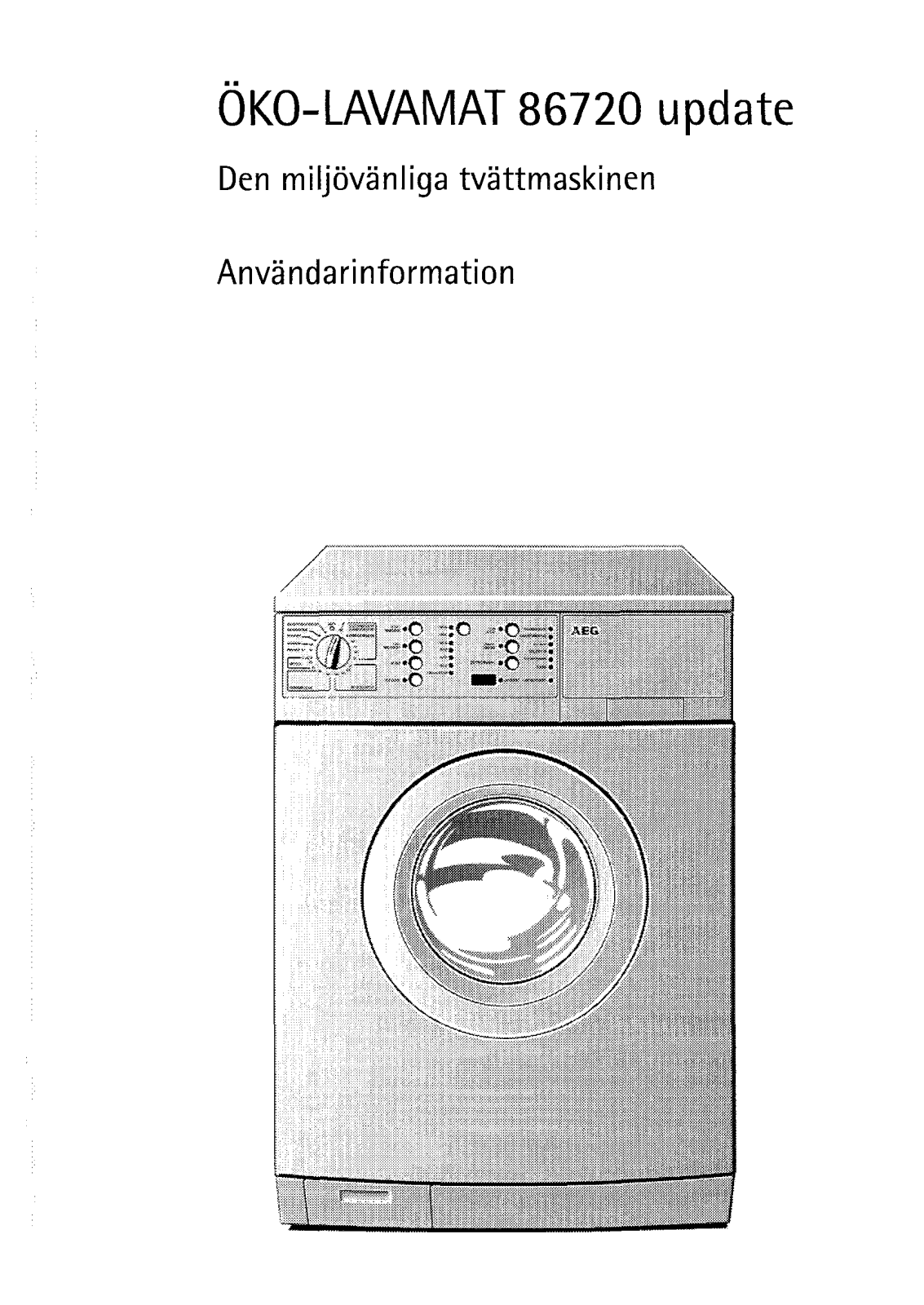 AEG LAV86720W User Manual