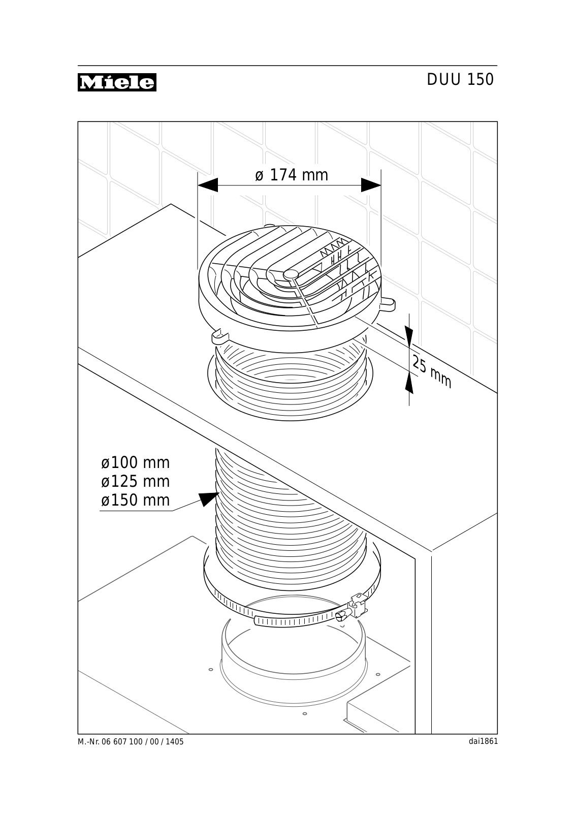 Miele DUU150 User Manual