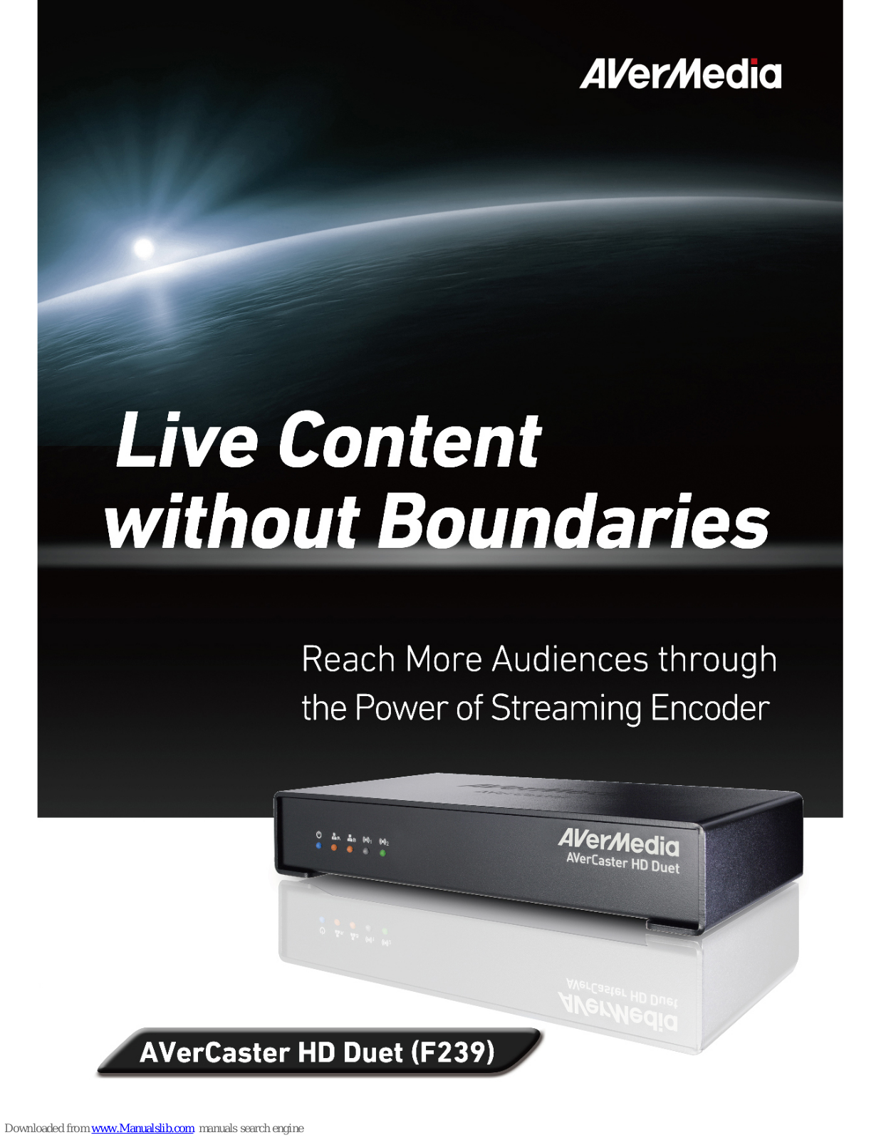 Avermedia AVerCaster HD Duet, AVerCaster HD Duet, F239 Specifications - ManualMachine.com