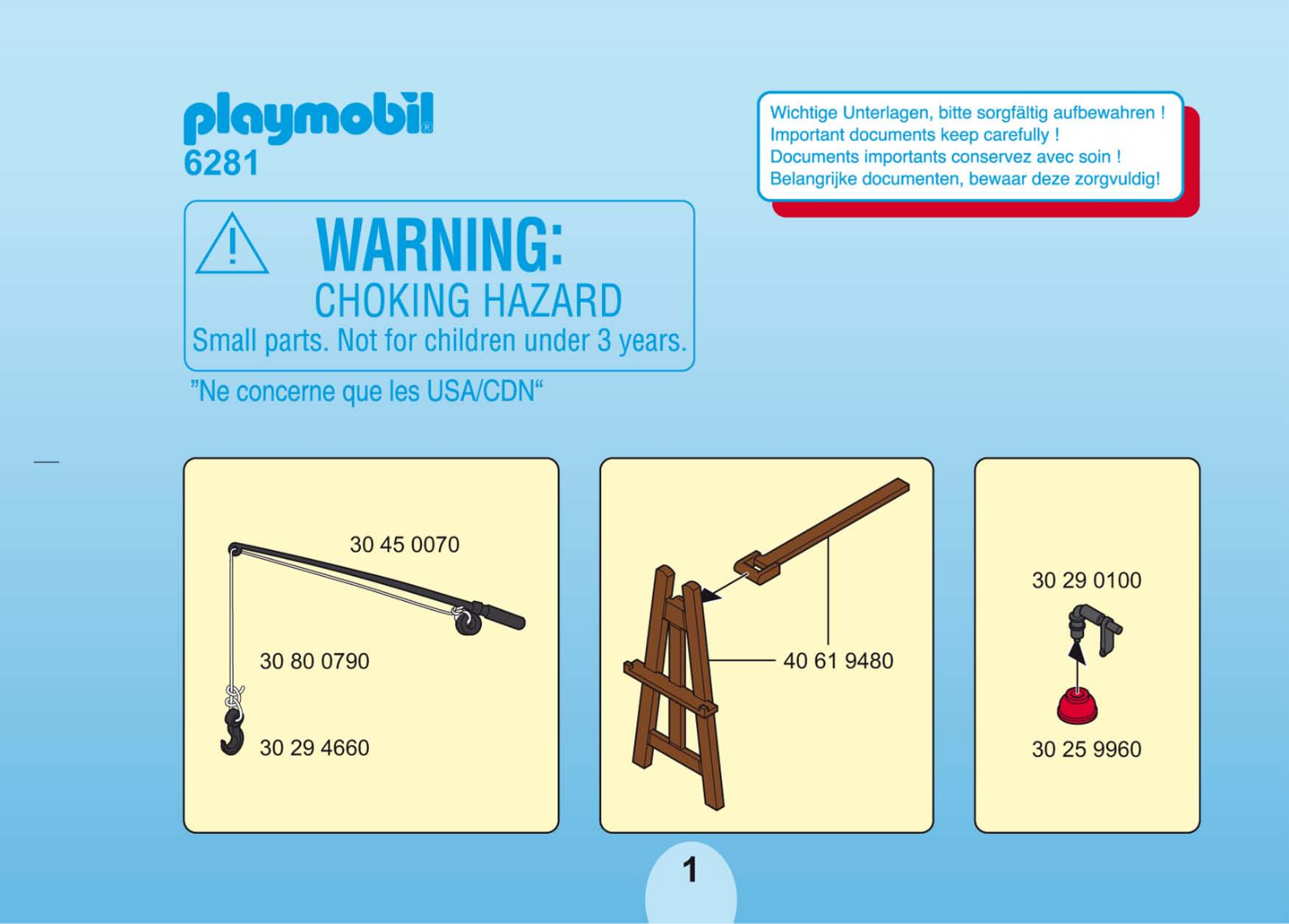 Playmobil 6281 Instructions