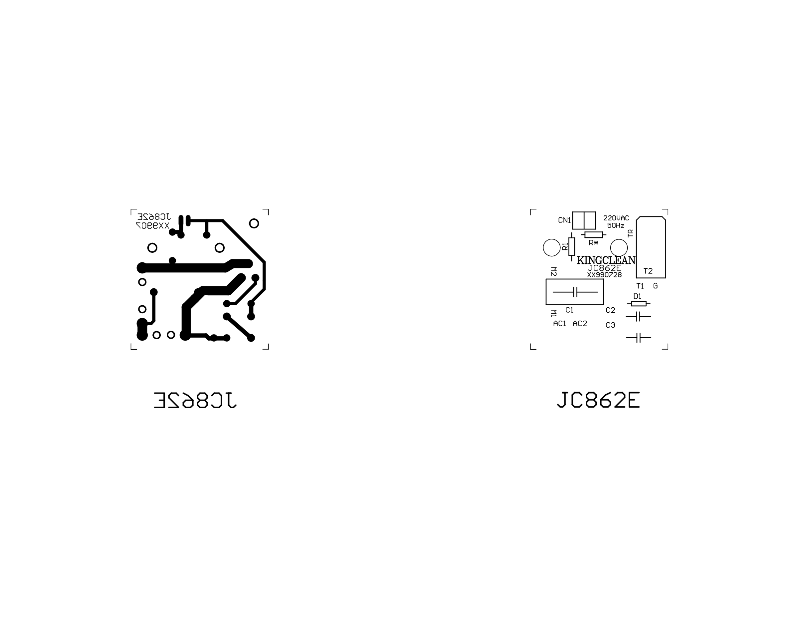 Vitek JC862E Schematic