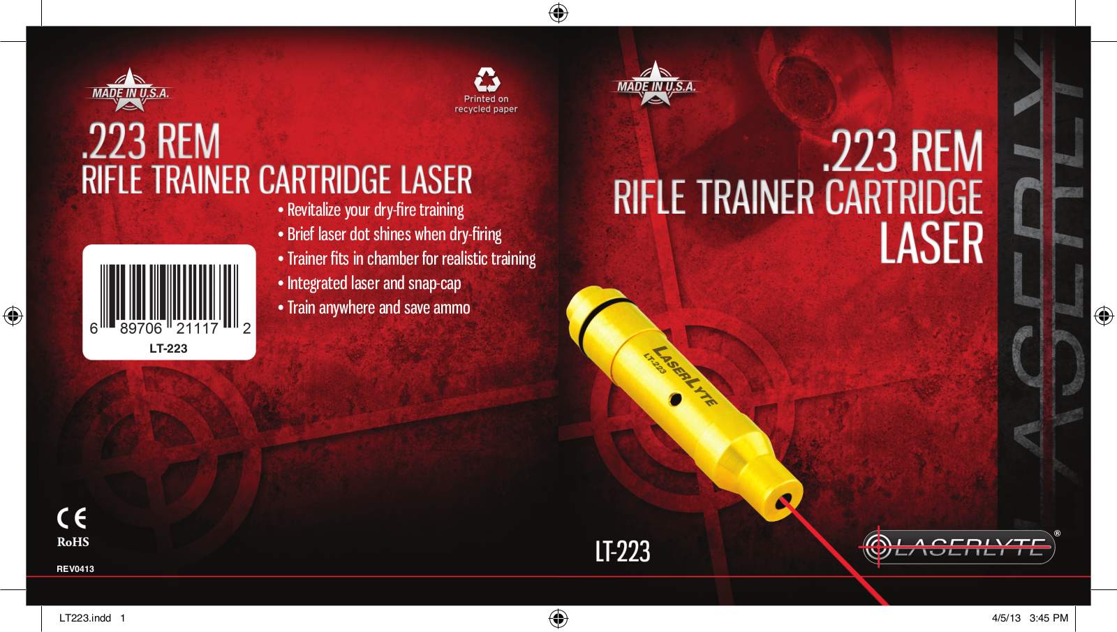 LaserLyte LT-223 User Manual