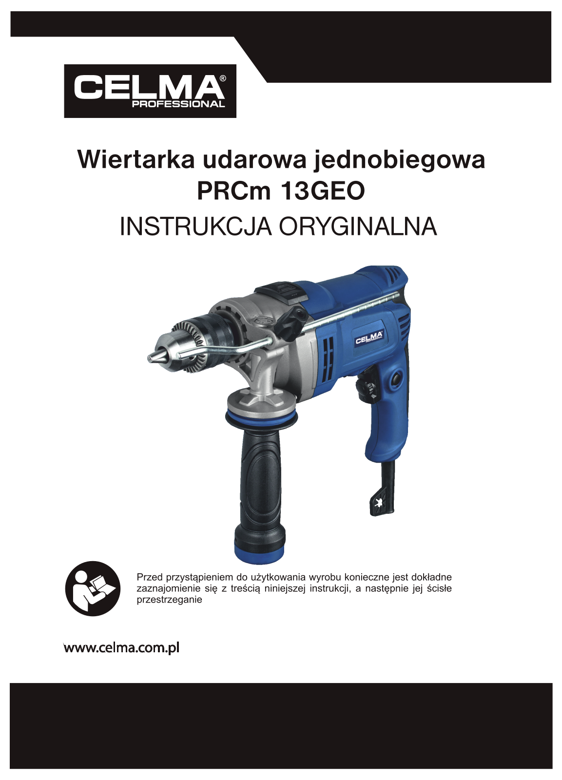 CELMA PROFESSIONAL PRCm 13GEO User guide - ManualMachine.com