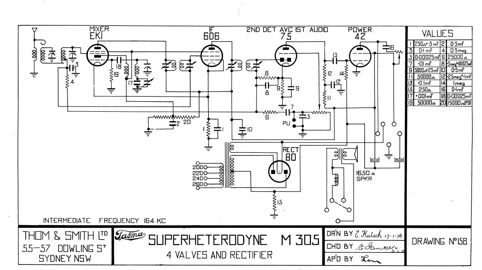 Tasma M305 Diagram - ManualMachine.com
