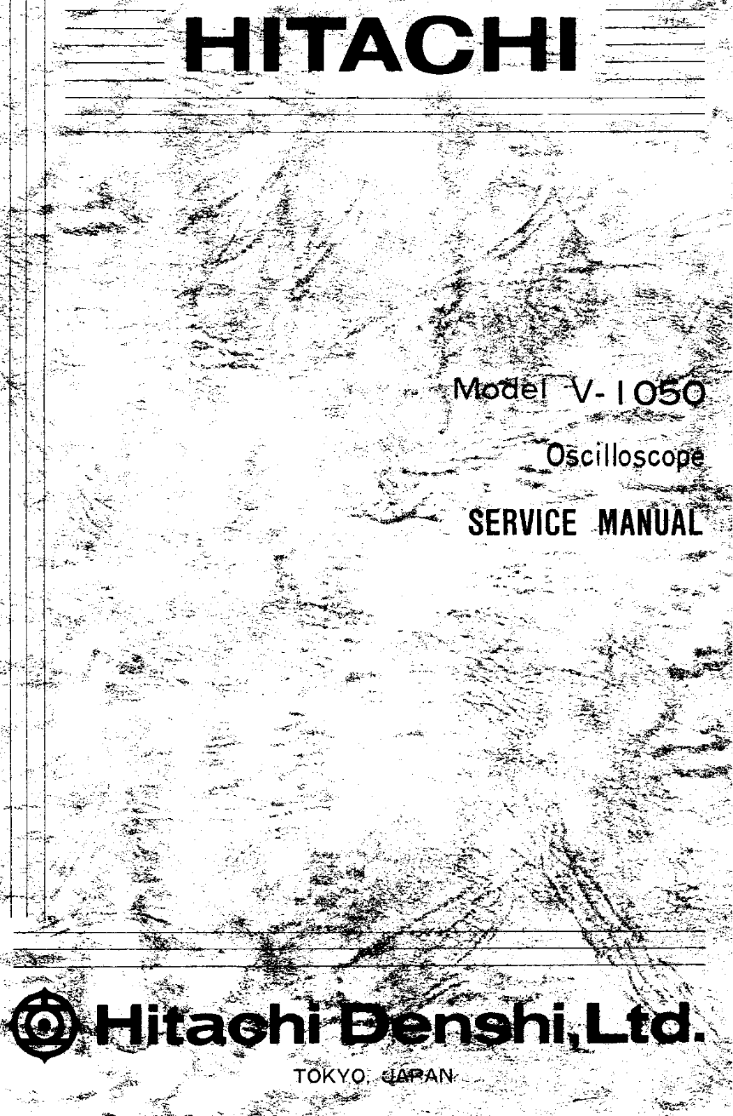 Hitachi C-1050 Service Manual