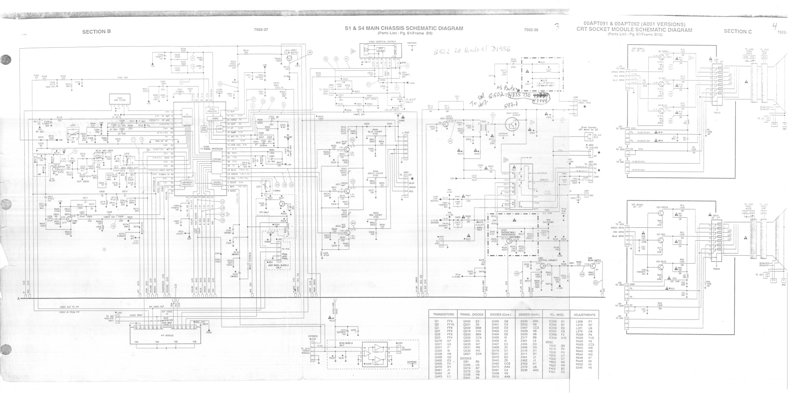 PHILIPS S4 Diagram