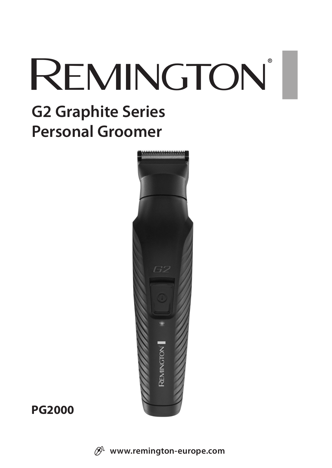 Remington PG2000 User Manual