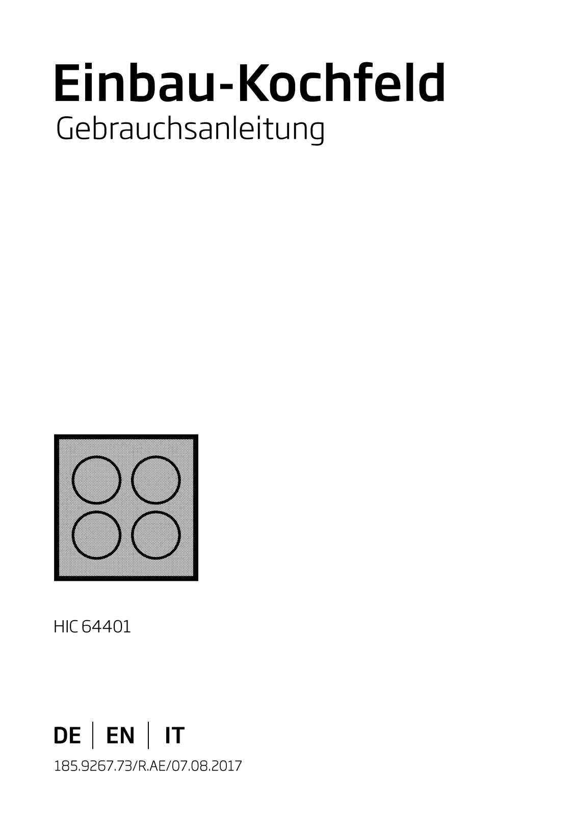 Beko HIC 64401 User manual