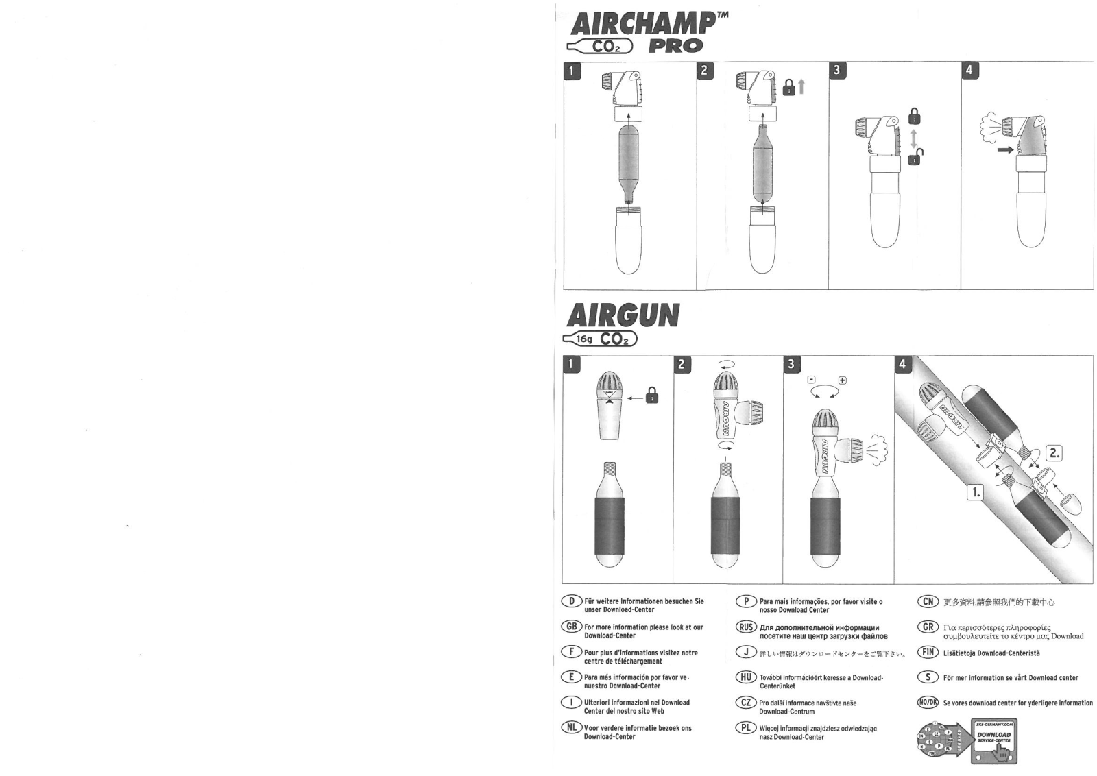 SKS Germany Airchamp pro, Airgun User guide - ManualMachine.com