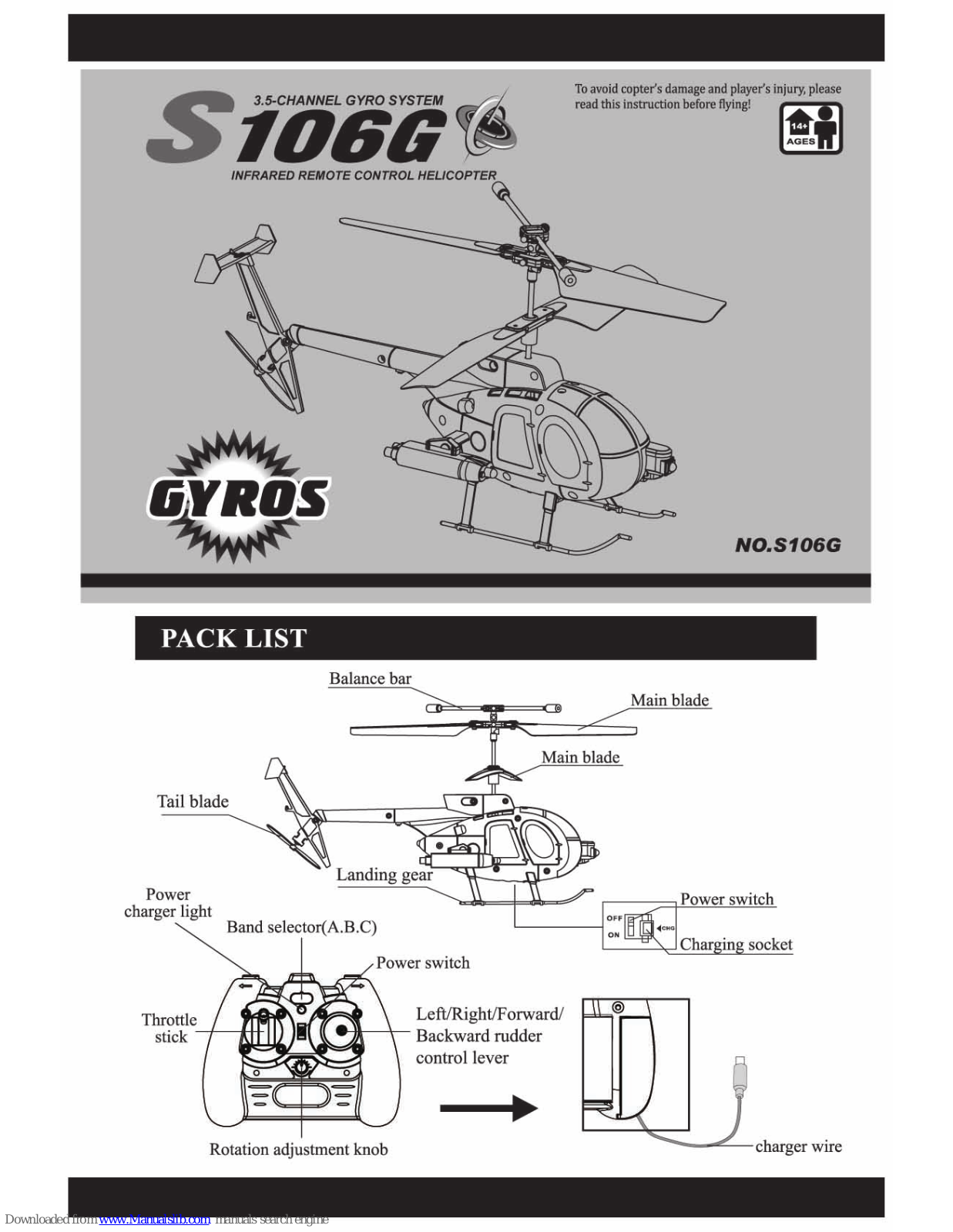 Gyros S106G User Manual