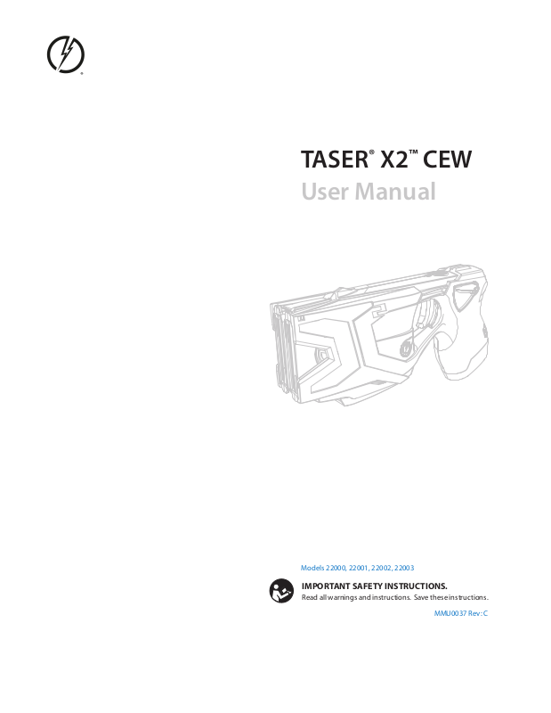 Taser X2 User Manual