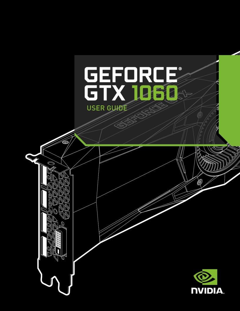 Asus GeForce GTX 1060 6 GB Manual