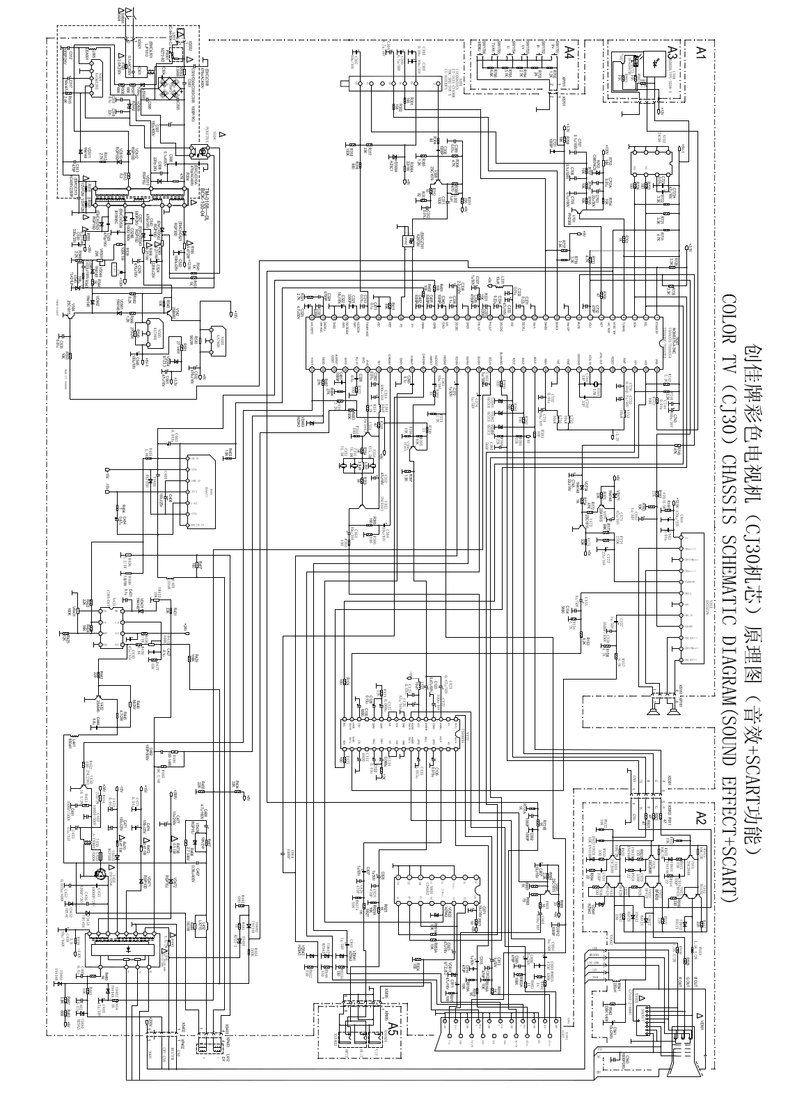 Crown ACTYV14T9, ACTV5566, CJ30, CJ30A Schematic