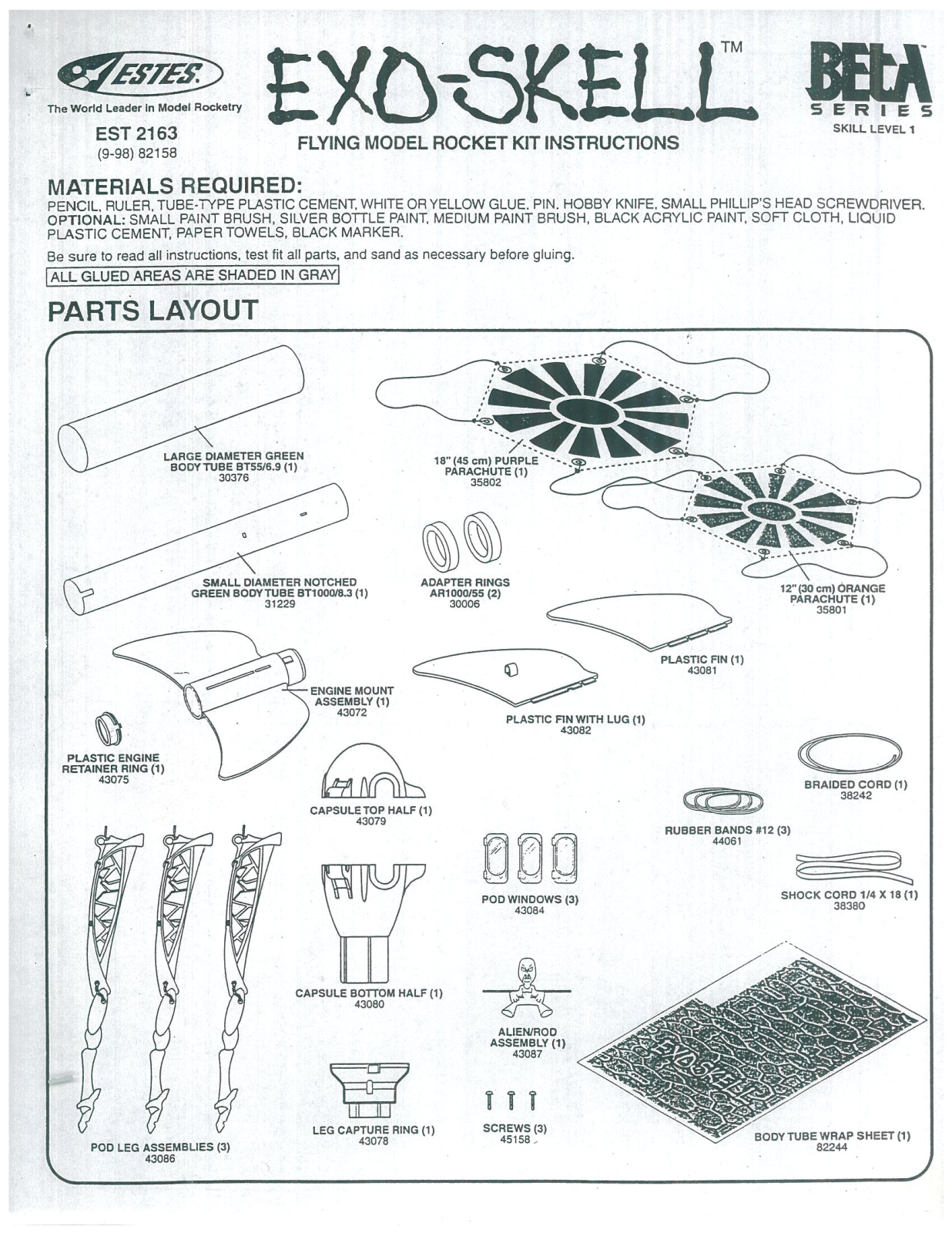 ESTES Exoskell User Manual