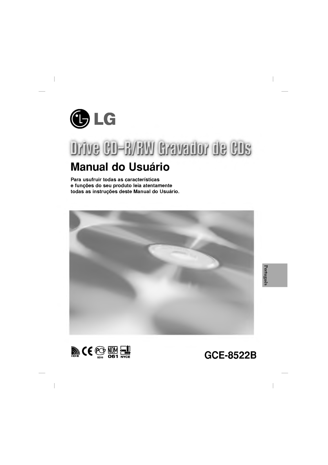 Lg GCE-8522B User Manual