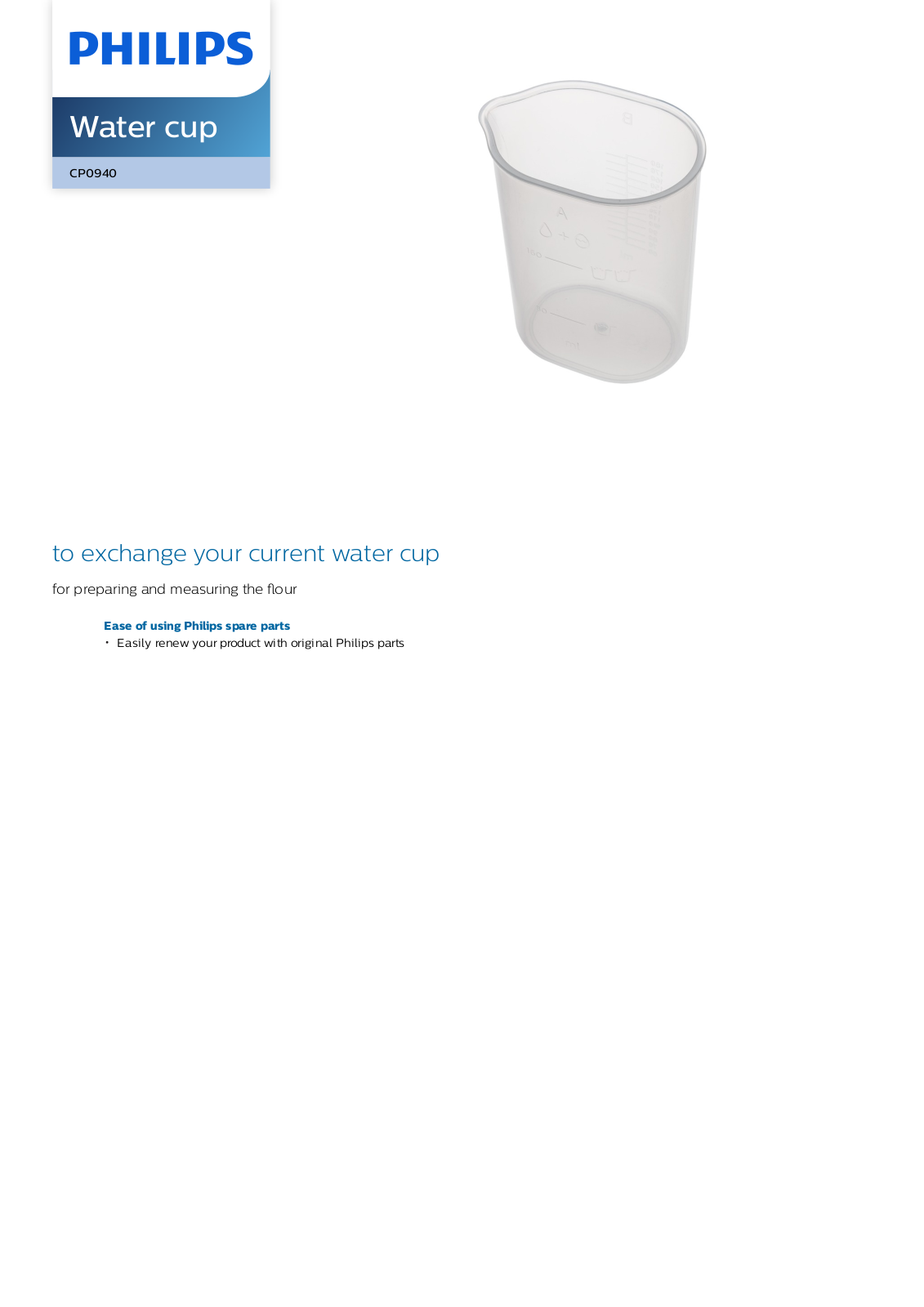 Philips CP0940/01 leaflet - ManualMachine.com