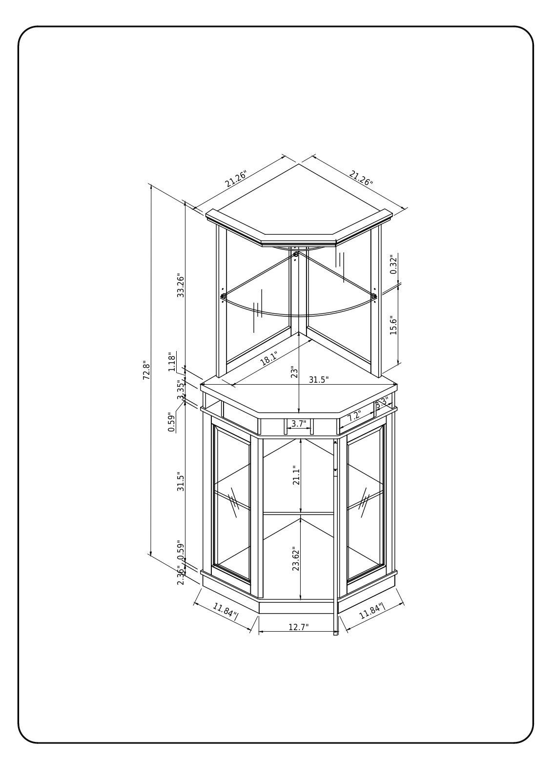 Sand & Stable W004526012 Dimensions - ManualMachine.com