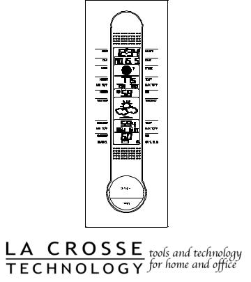 La cross technology WS-7390U, WS-7390U, WS-7390TWC Manual