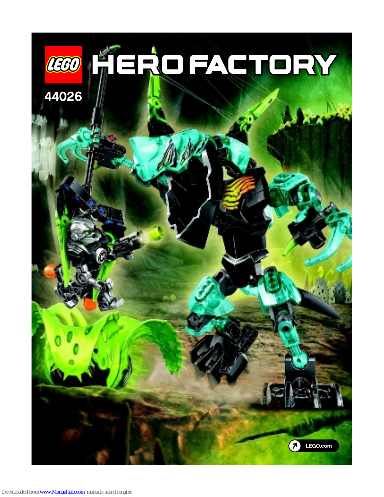 LEGO Hero Eactory 44026 Assembly Manual