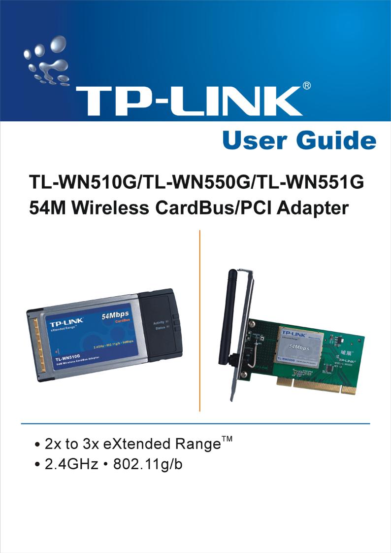 TP Link WN51XG Users Manual