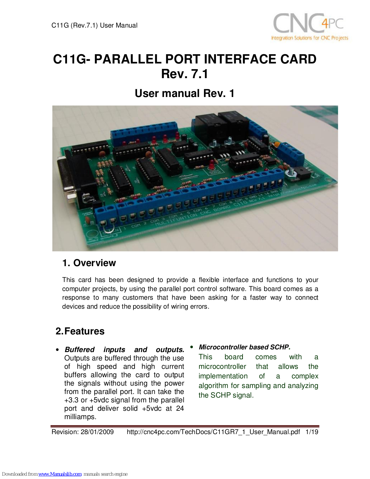 CNC4PC C11G User Manual