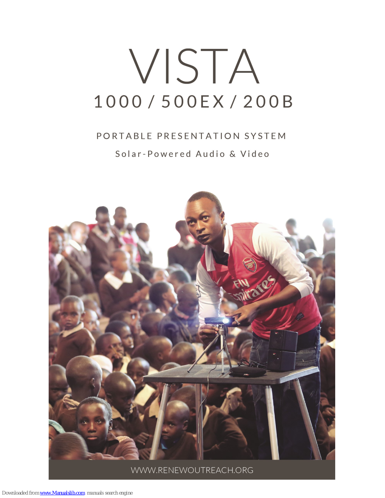 Vista 1000, 200B, 500EX User Manual