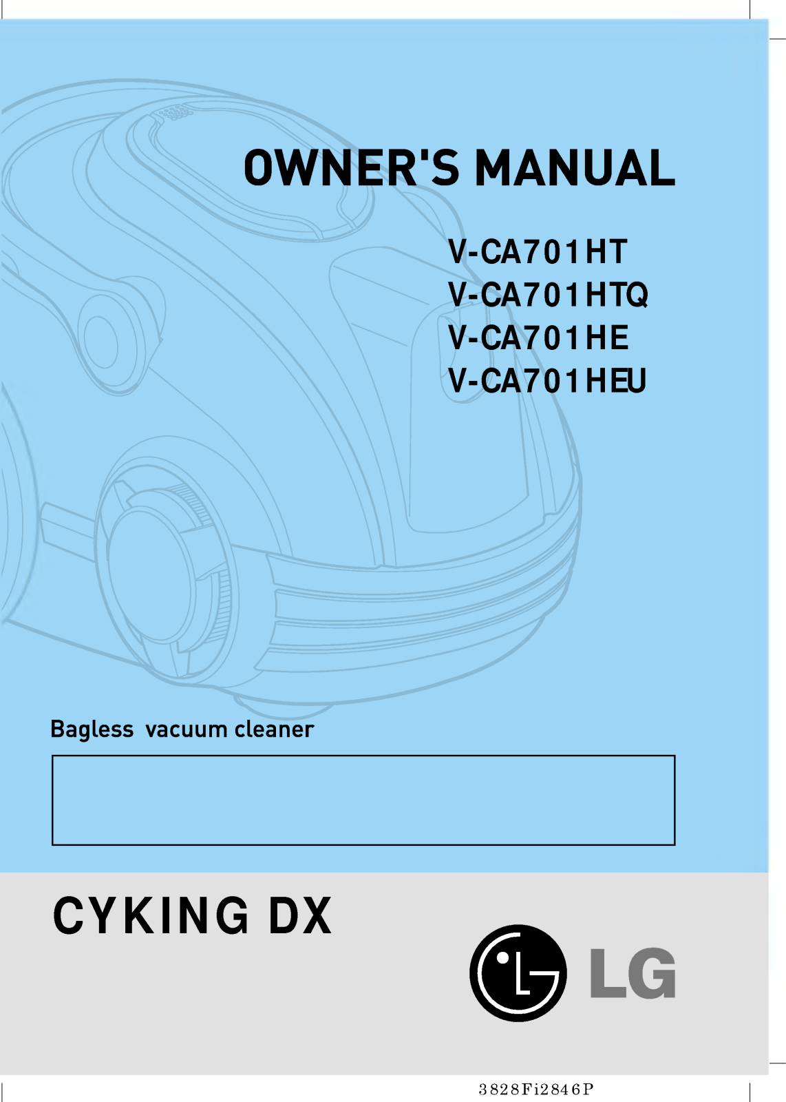 LG V-CA701HE User Manual