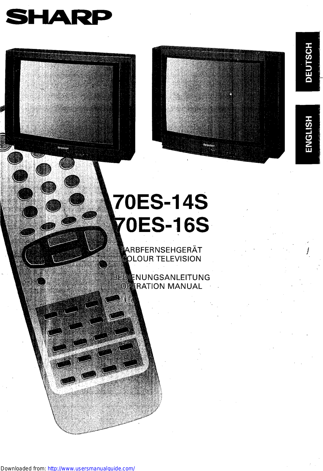 SHARP 70ES-14S/16S User Manual