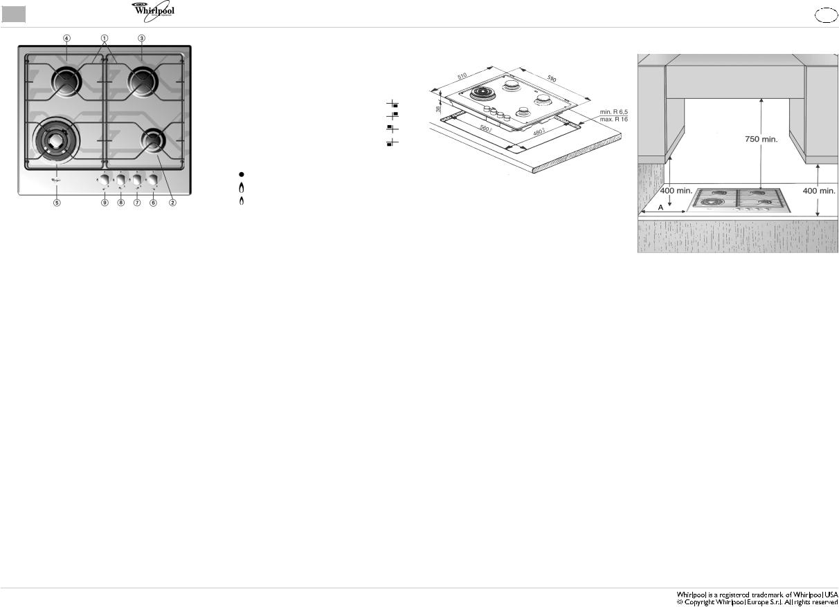 Whirlpool AKT 619/WH INSTRUCTION FOR USE