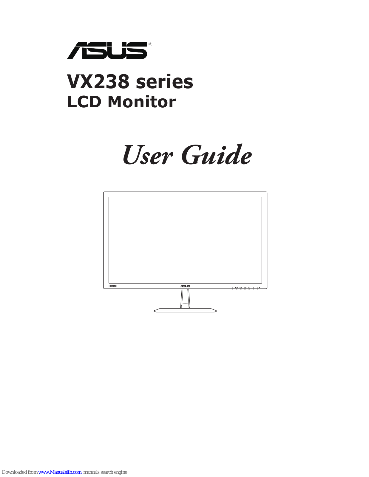 Asus VX238T, VX238S, VX238N, VX238D User Manual