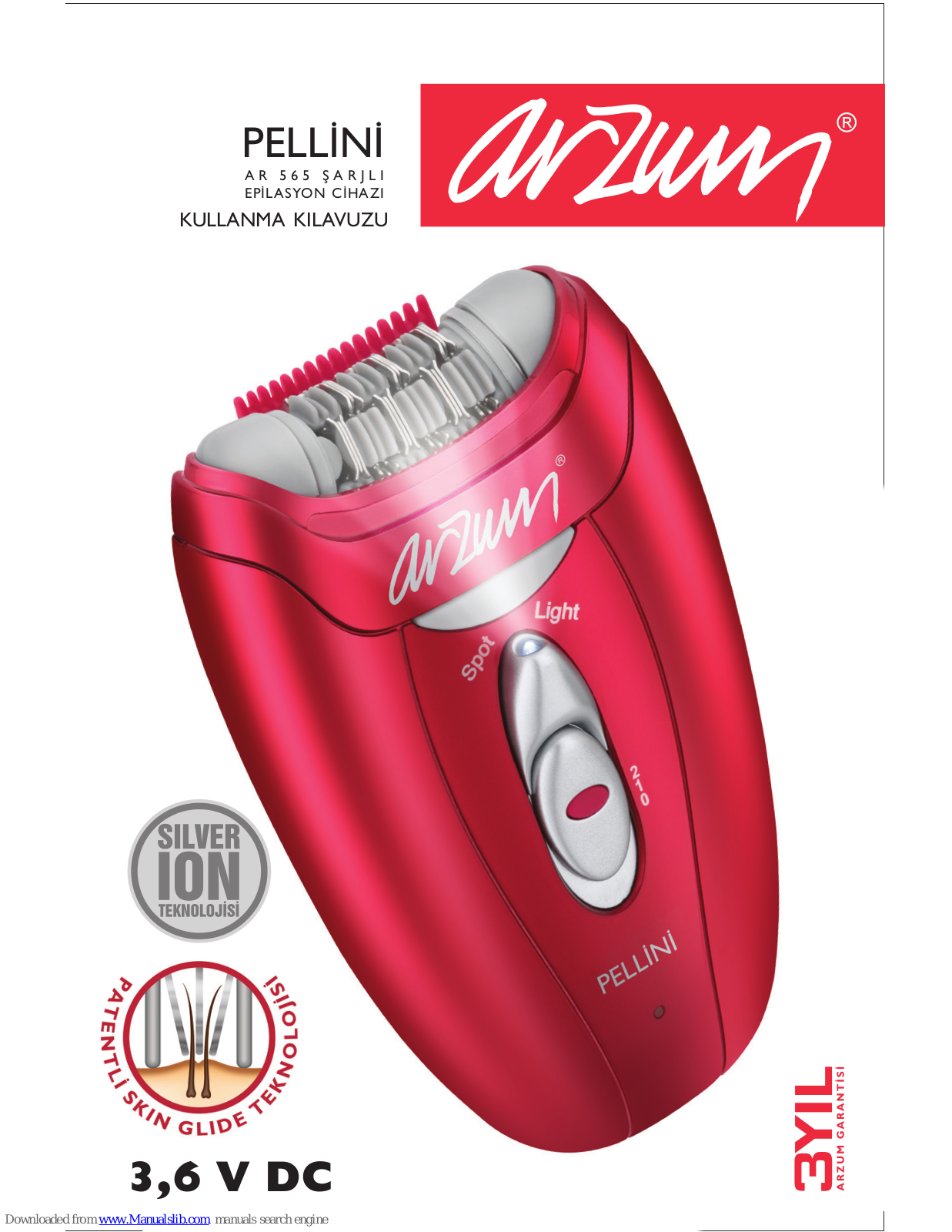 Pellini Arzum AR 565 User Manual - ManualMachine.com