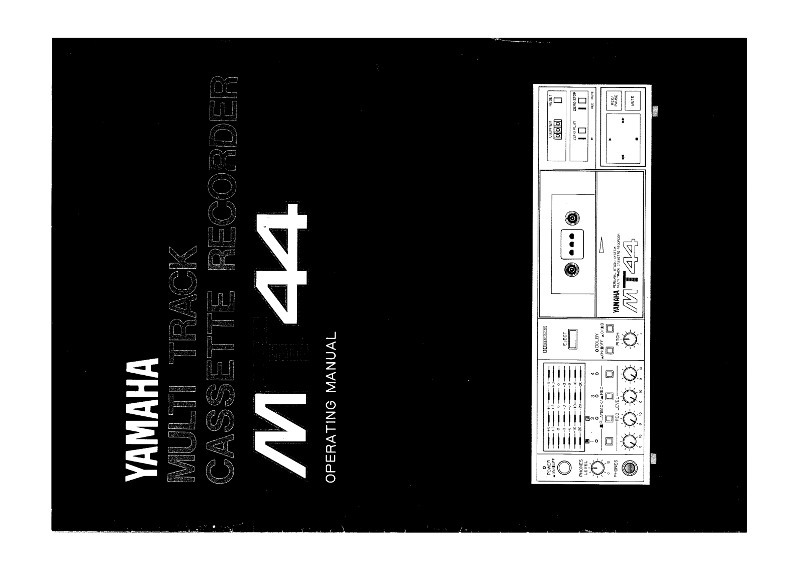 Yamaha Audio MT44 User Manual