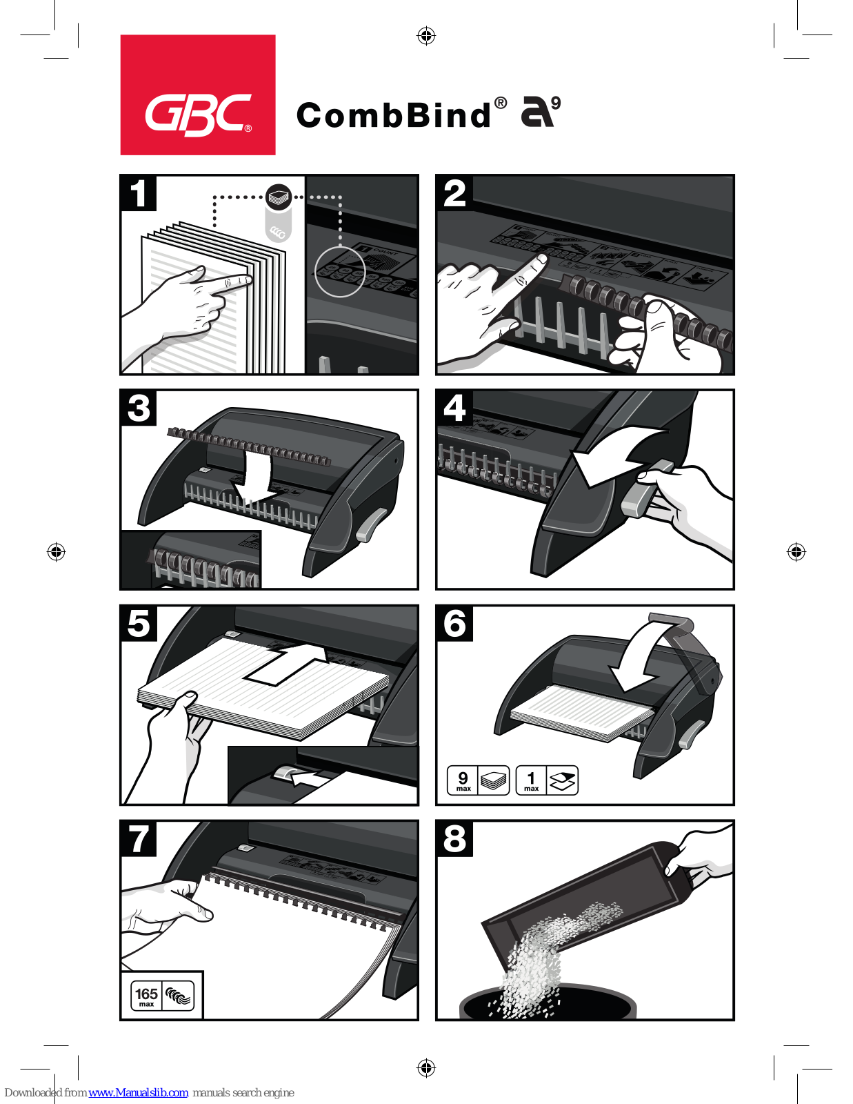 GBC CombBind A9 User Manual