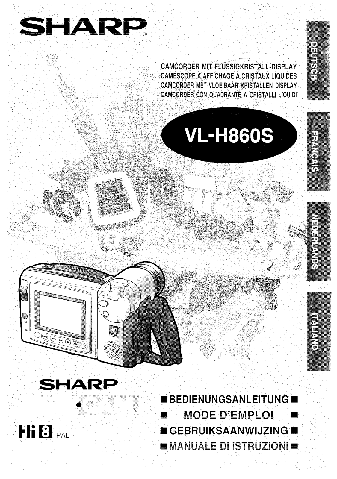 Sharp VL-H860S User Manual