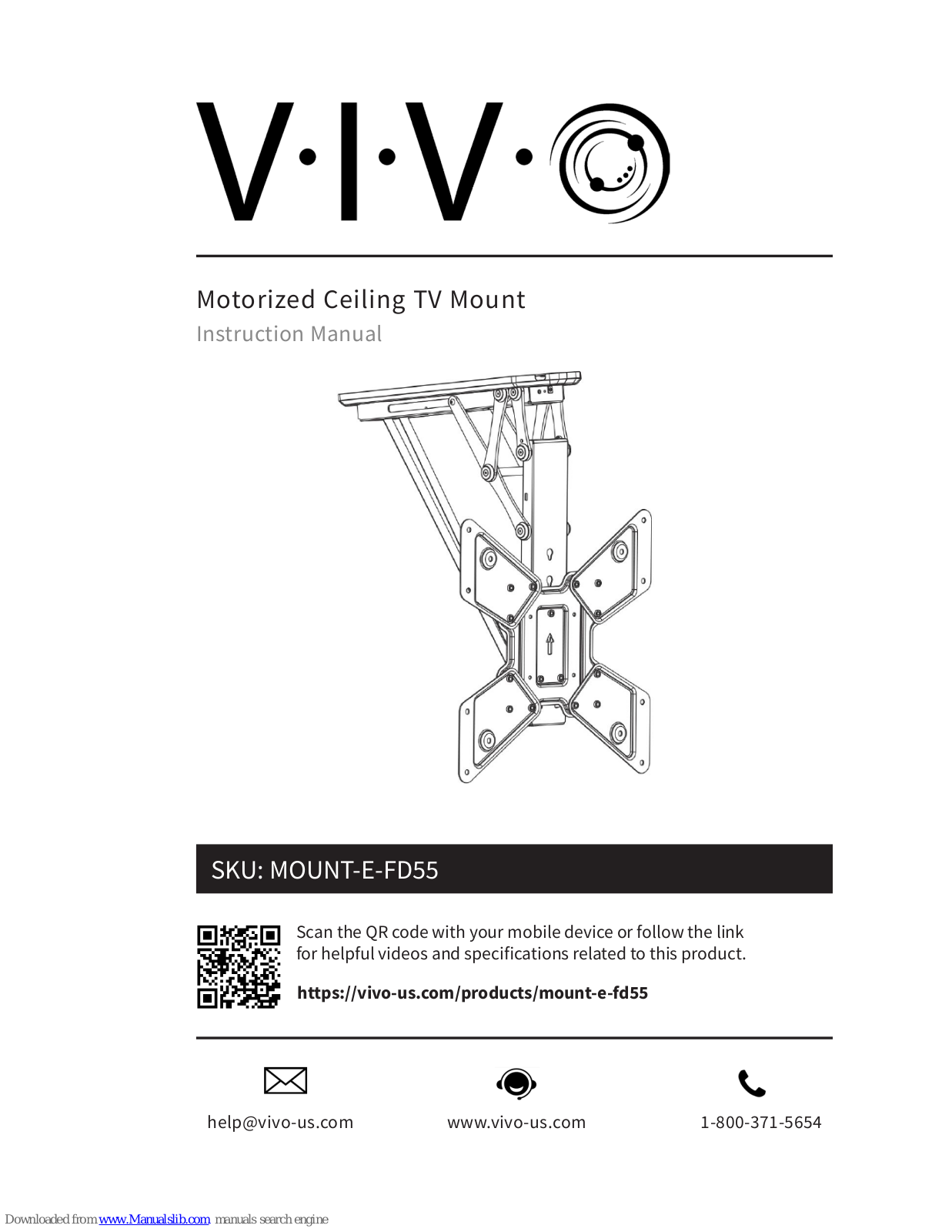 Vivo E-FD55 Instruction Manual