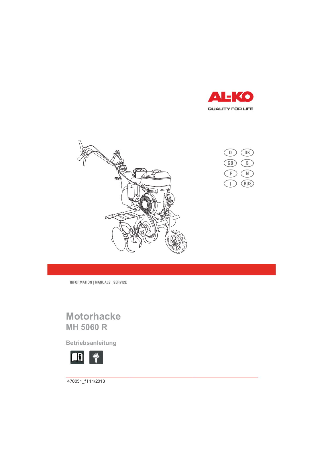 Al-ko MH 5060 RS User Manual