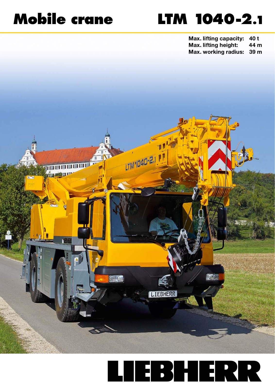 Liebherr LTM 1040-2.1 User Manual