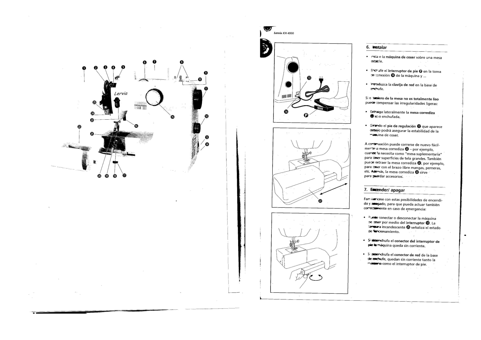 Lervia KH 4000 Instructions Manual