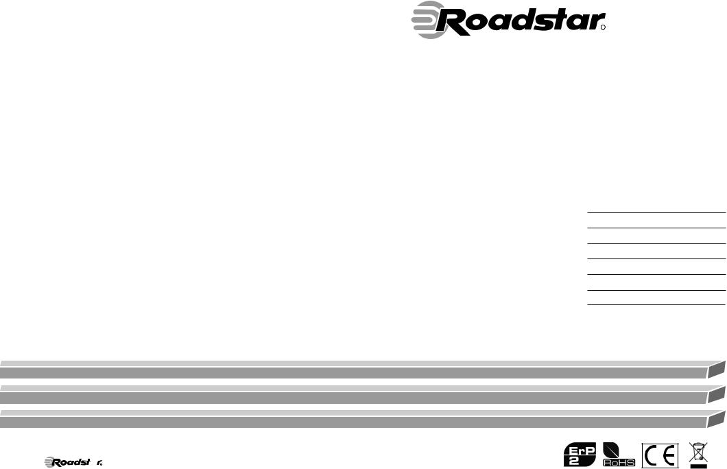 Roadstar HRA-1325US User guide